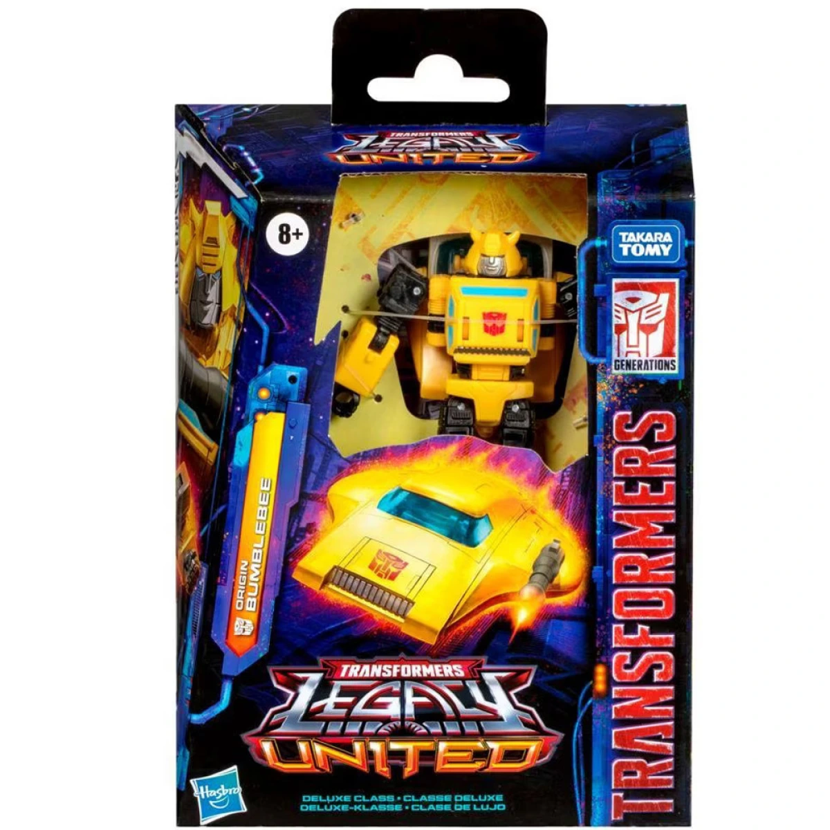 HASBRO TRANSFORMERS LEGACY DELUXE CLASS ORIGIN FIGURE BUMBLEBEE G1292