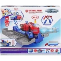 HASBRO TRANSFORMERS EARTHSPARK OPTIMUS PRIME BATTLE TRAILER PLAYSET G0750