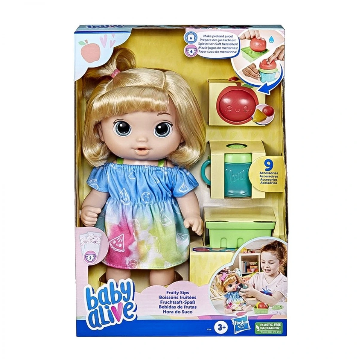 HASBRO BABY ALIVE FRUITY SIPS APPLE F7356