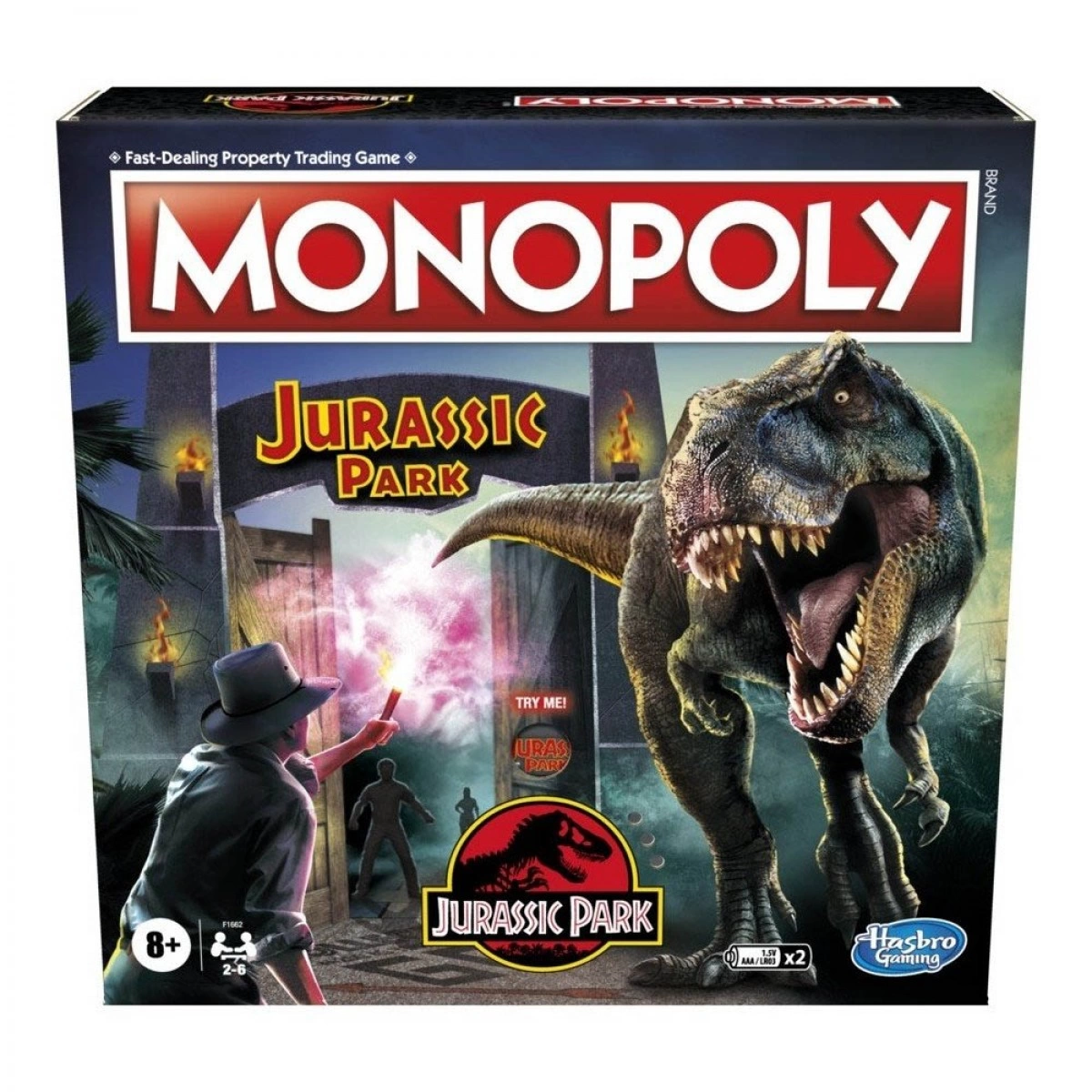 HASBRO MONOPOLY JURASSIC PARK F1662