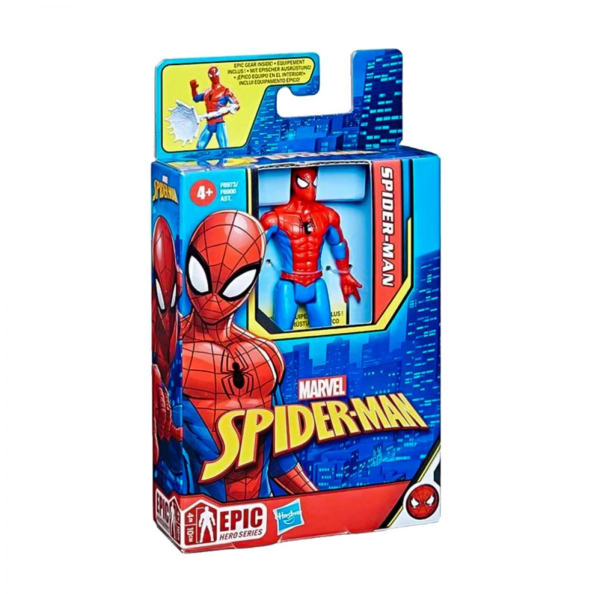 HASBRO SPIDER-MAN 4IN CLASSIC RED BLUE SPIDERMAN F6973/F6900 (10 ΕΚ.)