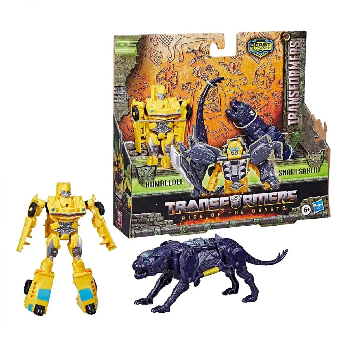 HASBRO TRANSFORMERS RISE OF THE BEAST BUMBLEBEE/SNARLSABER F3898/F4617