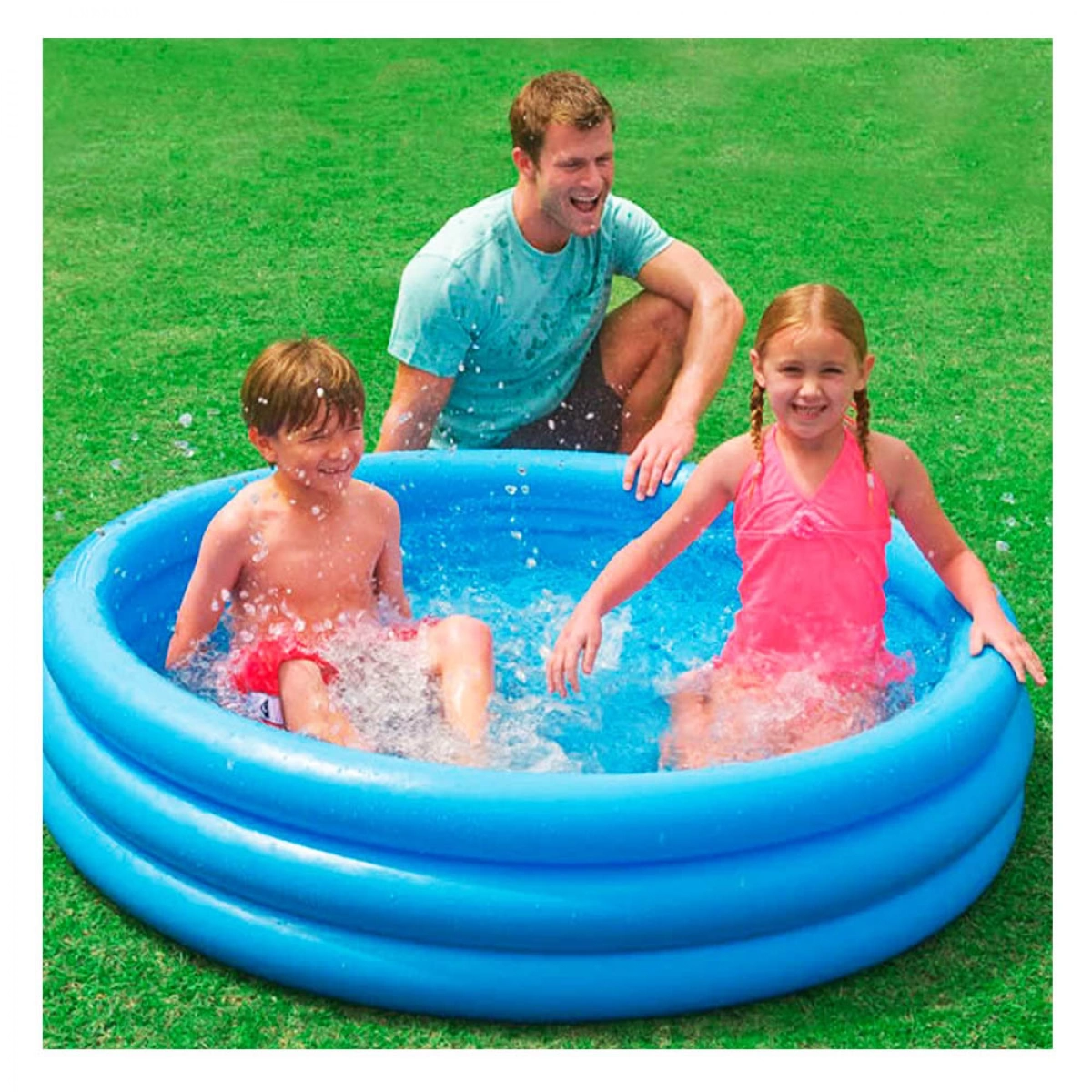 INTEX ΠΙΣΙΝΑ CRYSTAL BLUE POOL 58426 (168X41 CM)