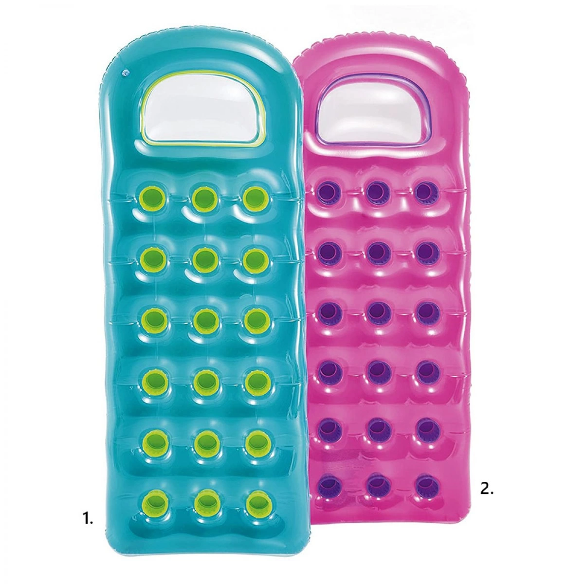 INTEX ΣΤΡΩΜΑ ΘΑΛΑΣΣΗΣ  ΜΕ ΔΙΑΦΑΝΕΣ ΜΑΞΙΛΑΡΙ  59895 (188X71 ΕΚ.)