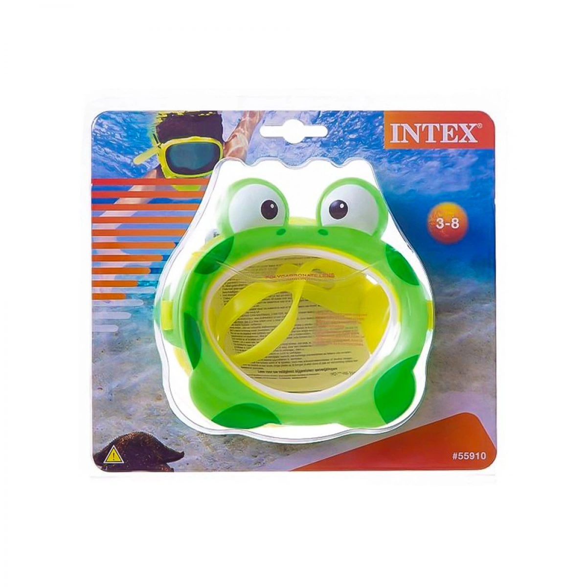 INTEX ΜΑΣΚΑ FUN 3-8 ΕΤΩΝ 55910