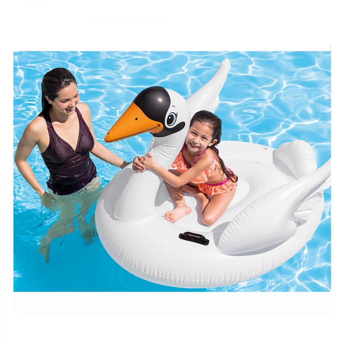 INTEX ΦΟΥΣΚΩΤΟΣ ΚΥΚΝΟΣ SWAN RIDE ON 130 Χ 102 Χ 99 ΕΚ 57557