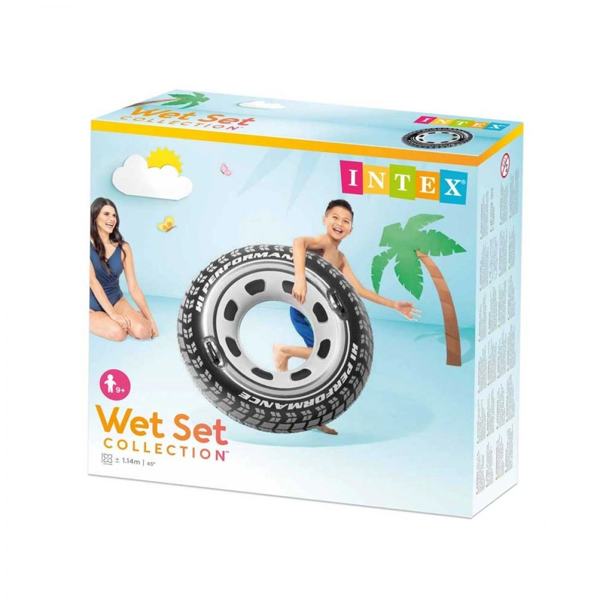 INTEX ΡΟΔΑ MONSTER TRUCK TUBE 56268
