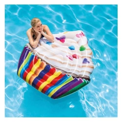 INTEX ΣΤΡΩΜΑ ΘΑΛΑΣΣΗΣ CUPCAKE 58770 (1.42M X 1.35M)