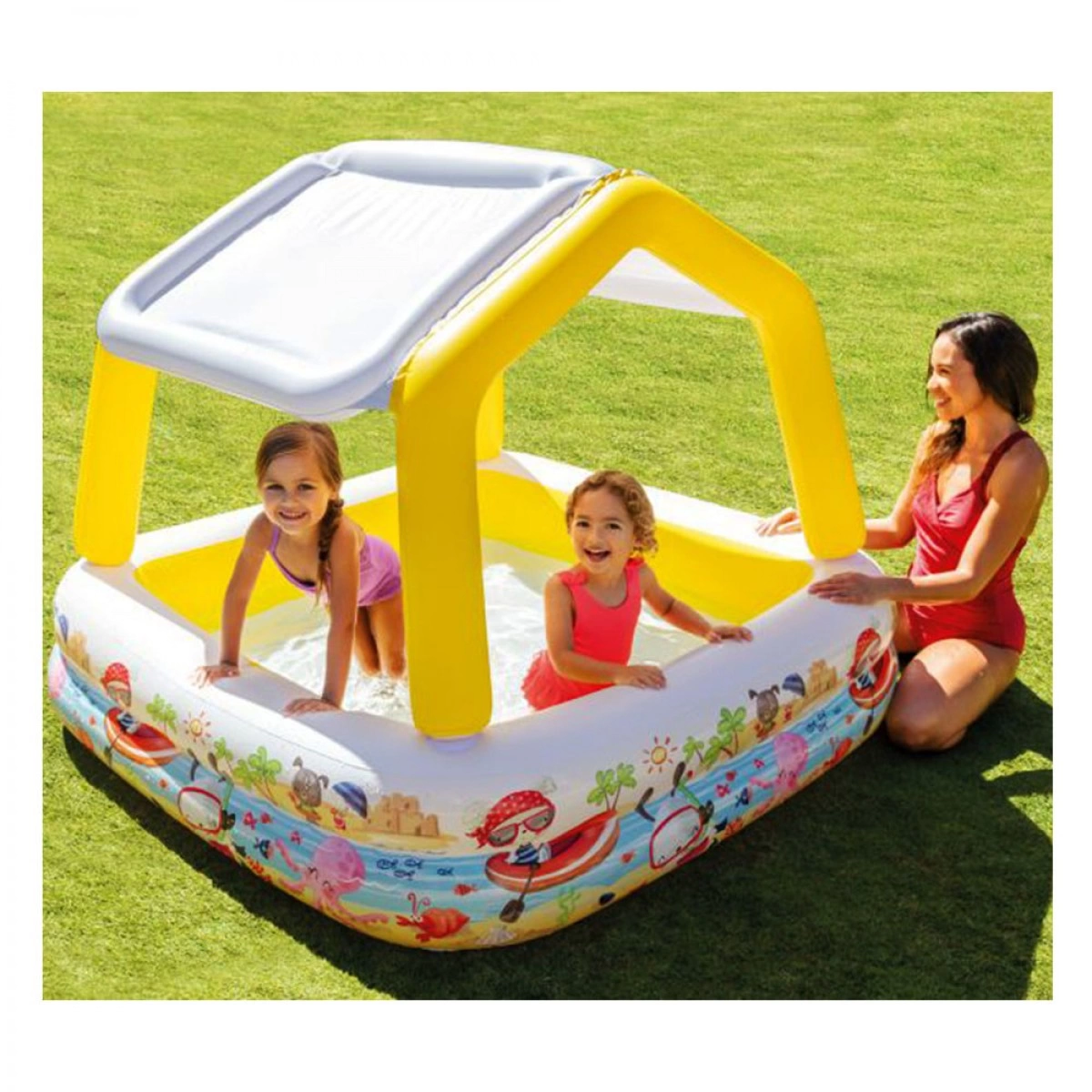 INTEX ΠΙΣΙΝΑ ΠΑΙΔΙΚΗ ΜΕ ΣΚΙΑΣΤΡΟ 57470