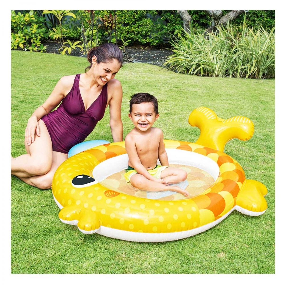 INTEX ΠΙΣΙΝΑ ΠΑΙΔΙΚΗ ΧΡΥΣΟΨΑΡΟ 57111 (140X124X34CM).