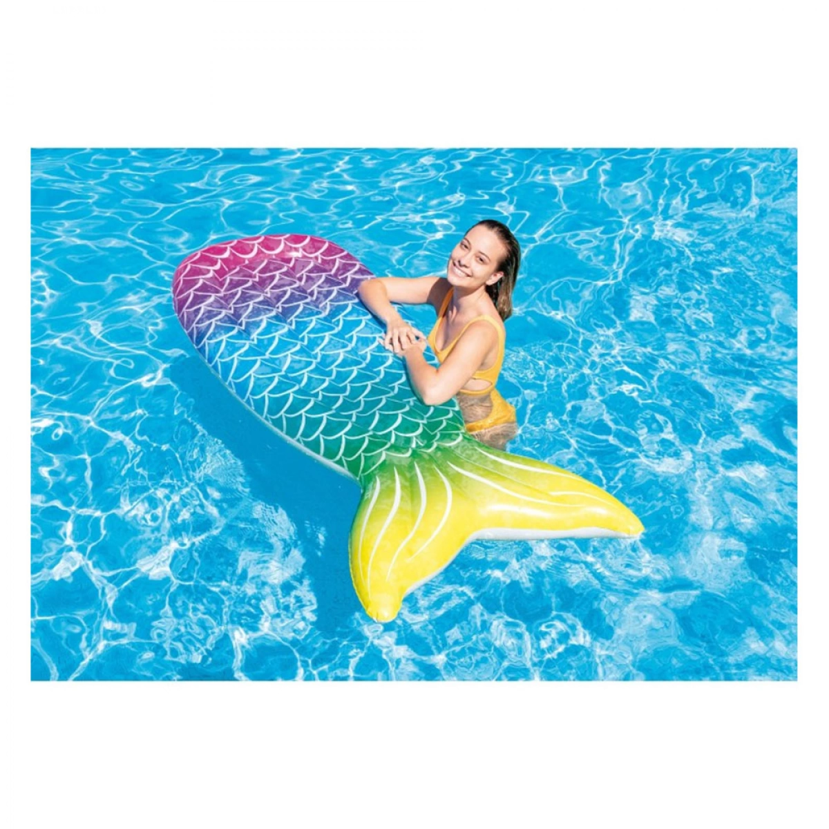 INTEX ΣΤΡΩΜΑ MERMAID TAIL (178 X 71)CM 58788