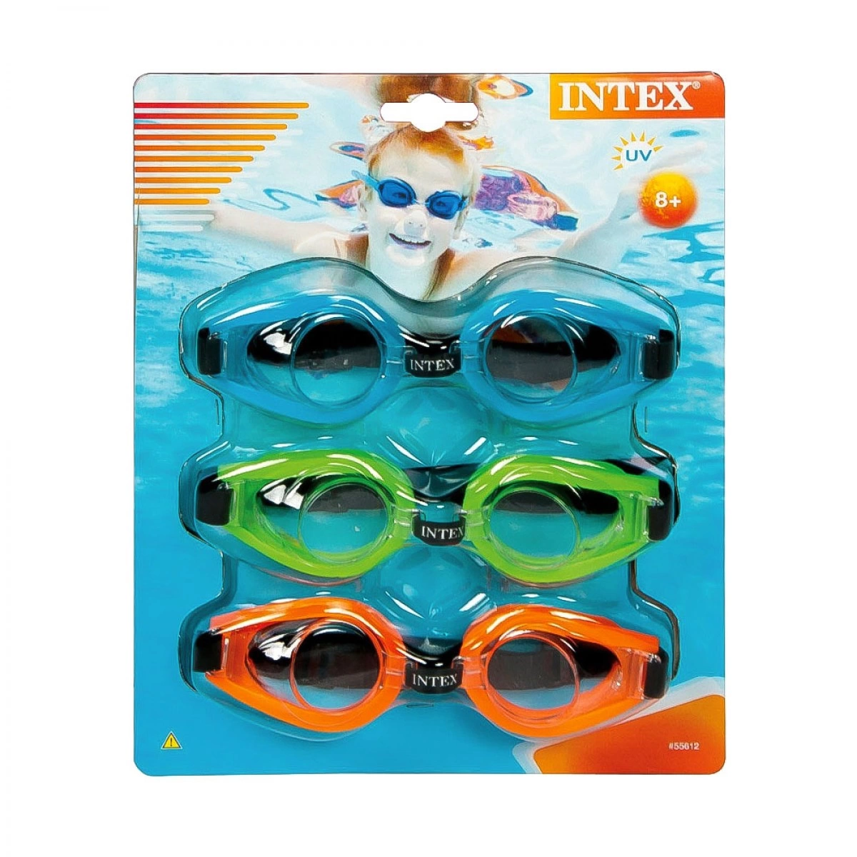 INTEX ΓΥΑΛΑΚΙΑ ΣΕΤ 3 ΤΕΜΑΧΙΩΝ 8+ ΕΤΩΝ 55612