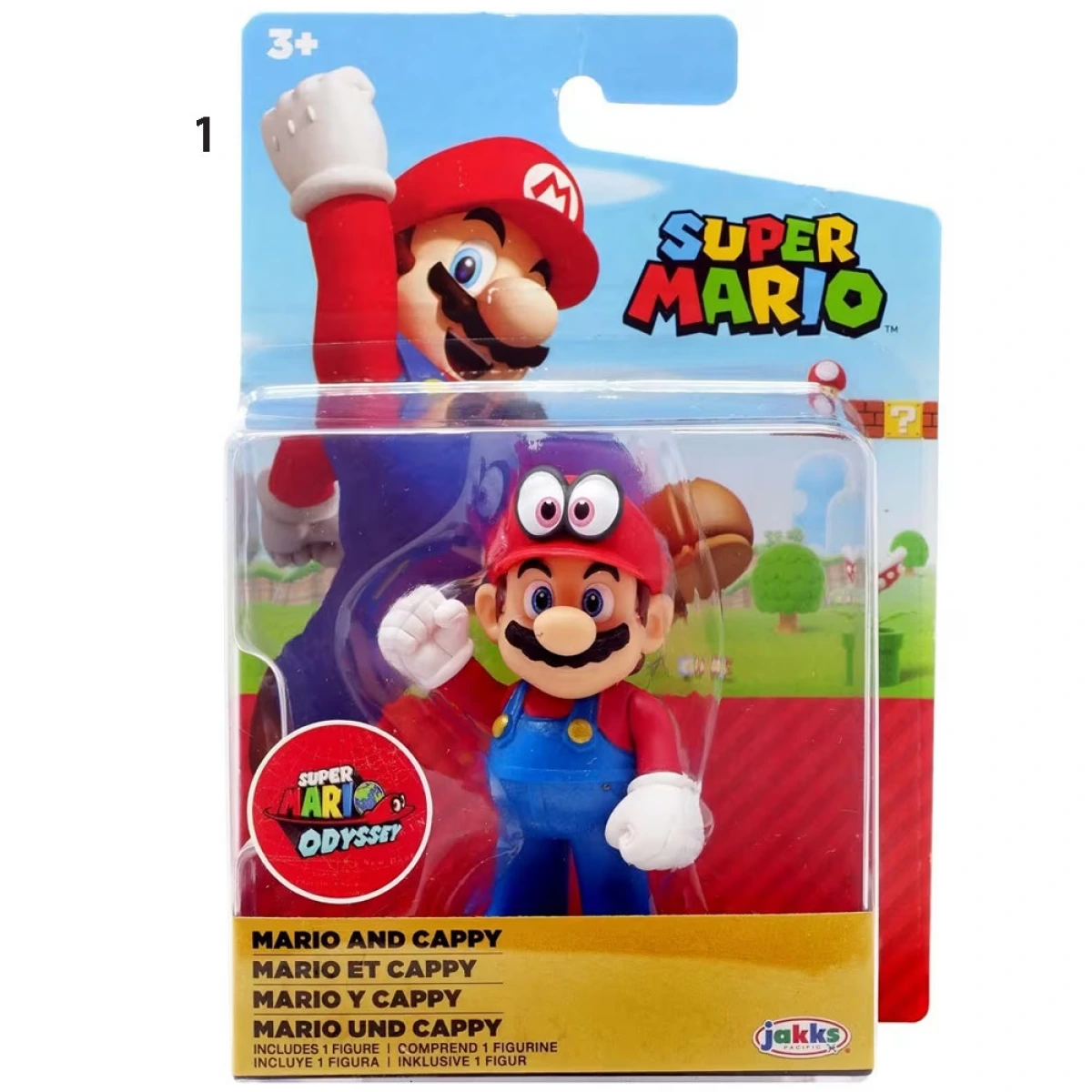 JAKKS PACIFIC ΦΙΓΟΥΡΕΣ 6,5CM SUPER MARIO JP40107
