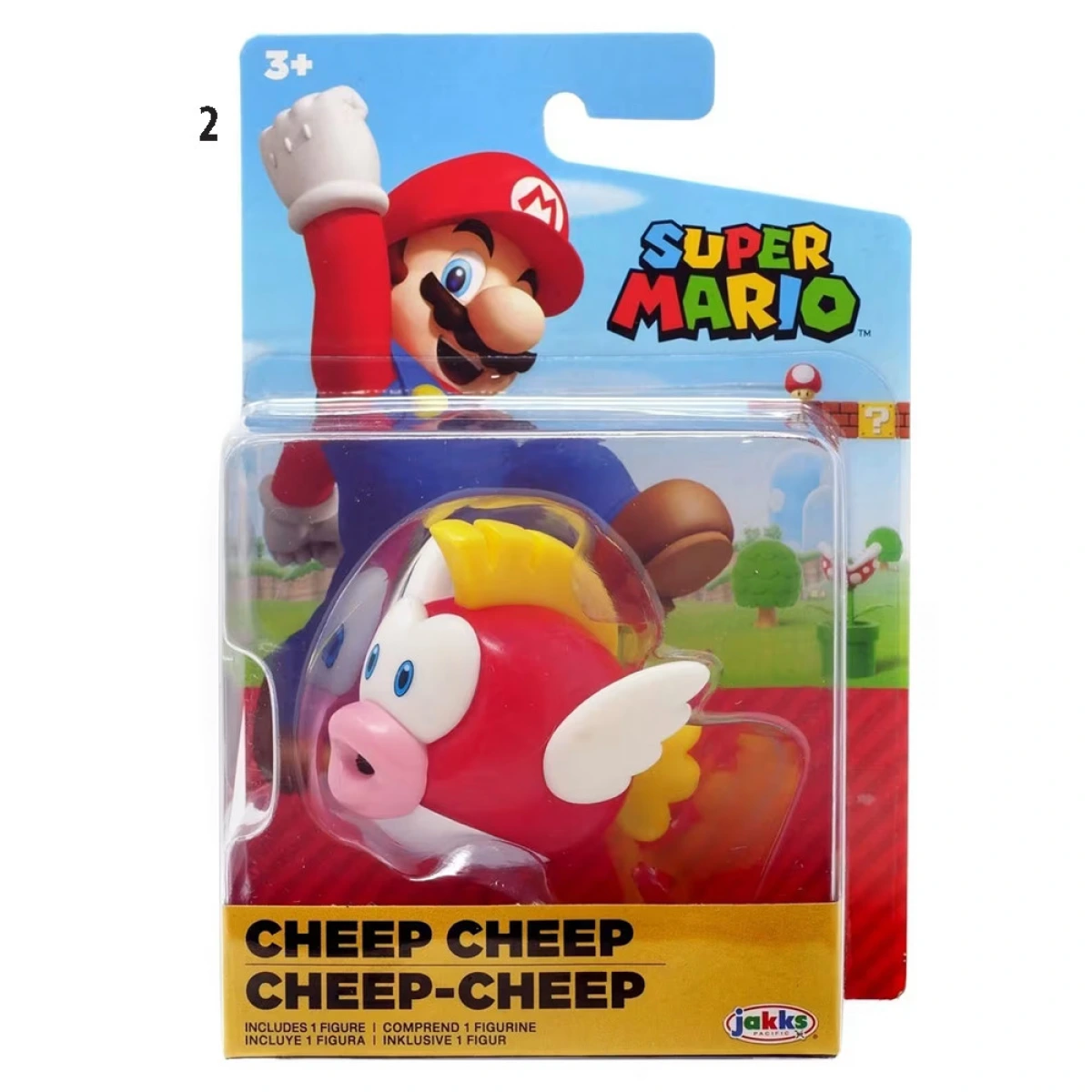 JAKKS PACIFIC ΦΙΓΟΥΡΕΣ 6,5CM SUPER MARIO JP40107