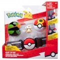 JAKKS PACIFIC POKEMON CLIP N GO POKE BALL ΜΕ ΖΩΝΗ PKW3644