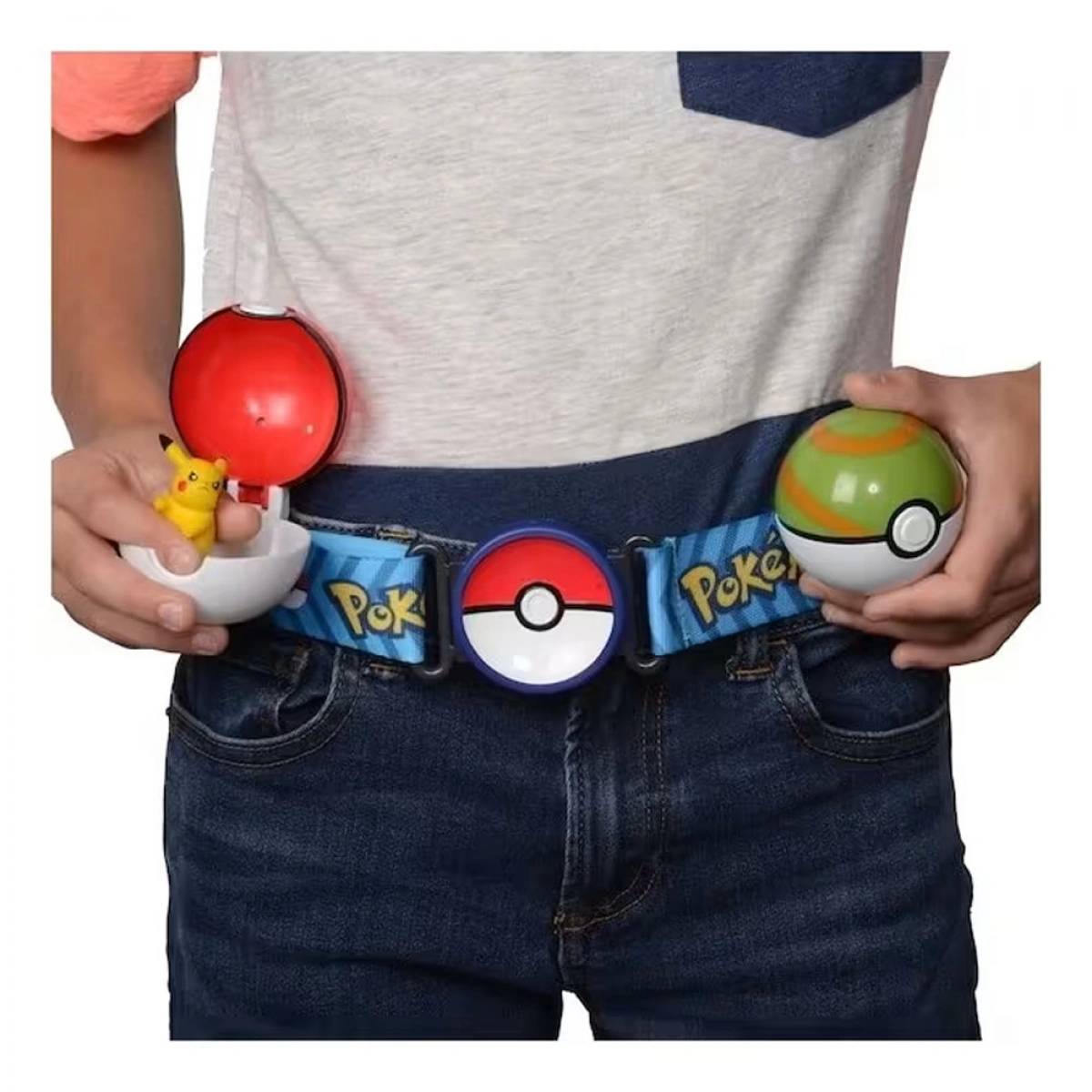 JAKKS PACIFIC POKEMON CLIP N GO POKE BALL ΜΕ ΖΩΝΗ PKW3644