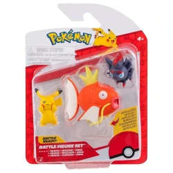 JAZWARES POKEMON - ΦΙΓΟΥΡΕΣ 3ΤΕΜ. W26 - PIKACHU, MAGIKARP & ZORUA 95155-PKW4090
