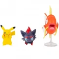 JAZWARES POKEMON - ΦΙΓΟΥΡΕΣ 3ΤΕΜ. W26 - PIKACHU, MAGIKARP & ZORUA 95155-PKW4090