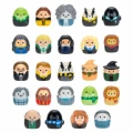 JAZWARES SQUISH-A-LONGS HARRY POTTER BLIND ΜΠΡΕΛΟΚ - ΘΗΚΗ 8 ΘΕΣΕΩΝ ΜΕ 3 ΦΙΓΟΥΡΕΣ JWSLH172