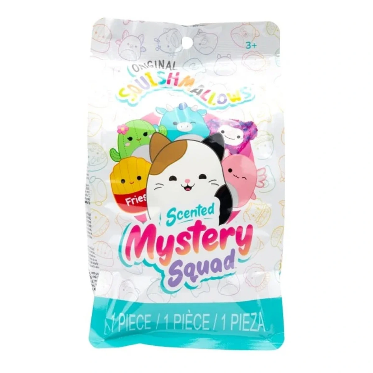 JAZWARES SQUISHMALLOWS-SCENTED MYSTTERY BAGS - ΛΟΥΤΡΙΝΑ 13ΕΚ. W2 ΦΡΟΥΤΑ JWSQ7997