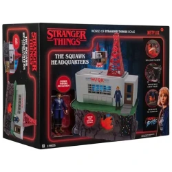 JAZWARES STRANGER THINGS: ΡΑΔΙΟΦΩΝΙΚΟ ΣΤΑΘΜΟ WSQK ΜΕ ΦΙΓΟΥΡΕΣ & ΑΞΕΣΟΥΑΡ ΦΩΣ ΗΧΟ JWST0004