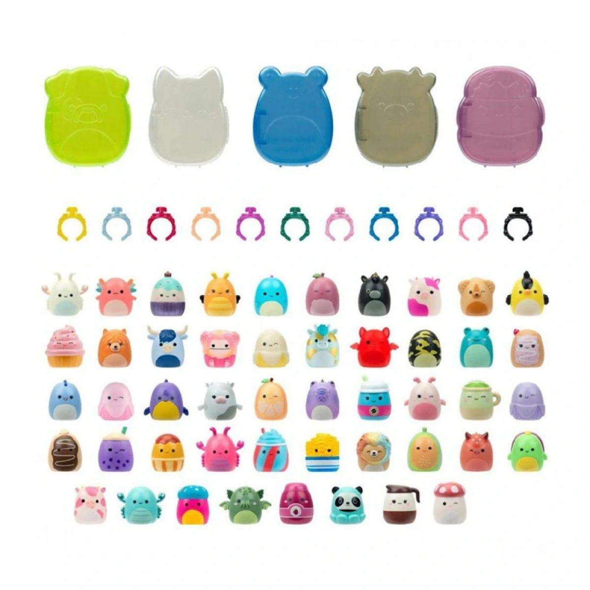 JAZWARES SQUISH-A-LONGS - BY SQUISHMALLOWS ΣΕ ΚΑΨΟΥΛΑ ΜΕ 2ΤΕΜ ΖΟΥΛΗΧΤΕΣ ΦΙΓΟΥΡΕΣ ΚΑΙ ΑΞΕΣΟΥΑΡ JWSL0210