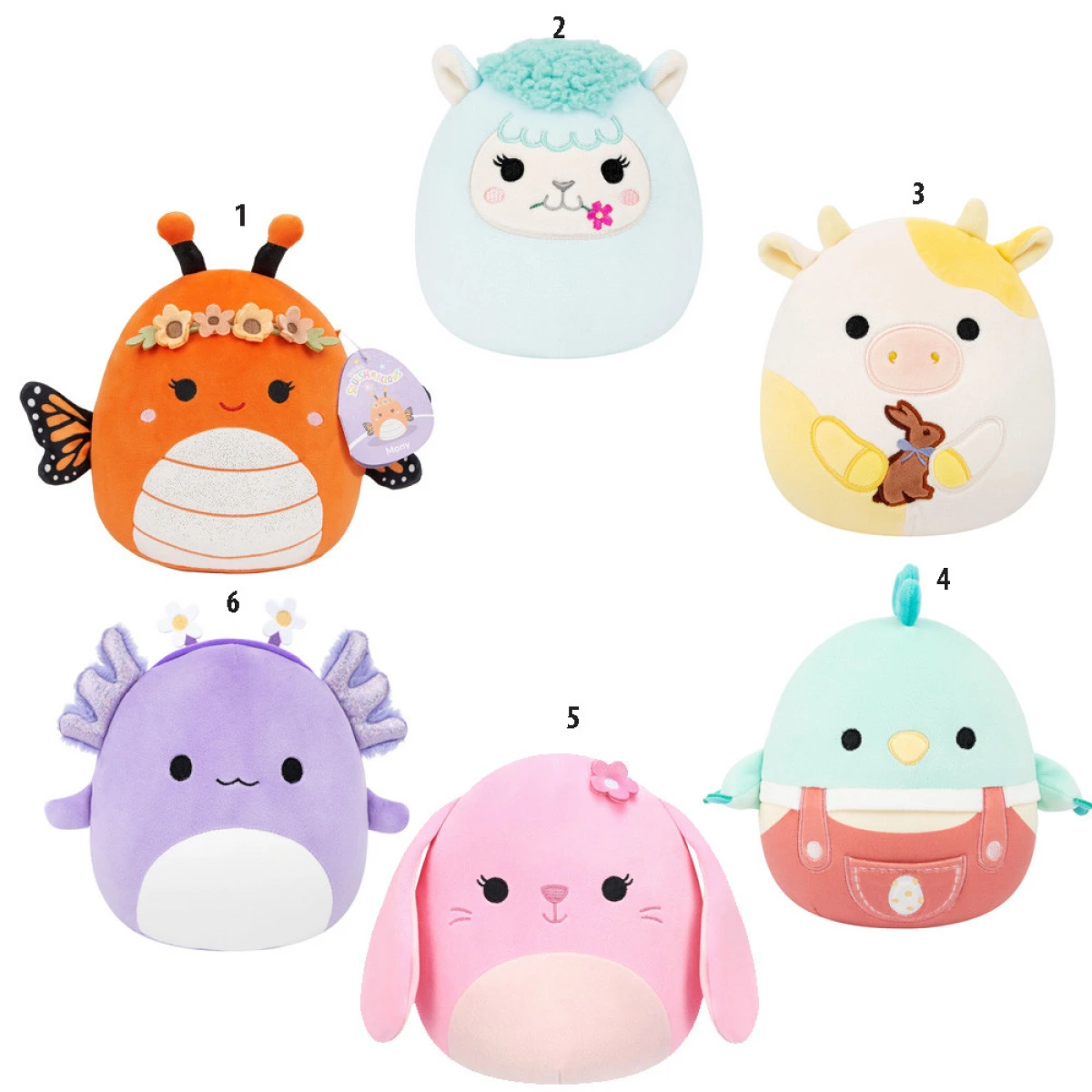 JAZWARES SQISHMALLOWS EASTER ΛΟΥΤΡΙΝΑ19CM 6ΣΧΕΔΙΑ 1558