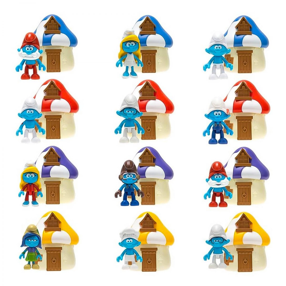JAZWARES SMURFS ΣΤΡΟΥΜΦΟΣΠΙΤΟ ME BLIND ΦΙΓΟΥΡΑ JWG00006-A (7,5 ΕΚ.)