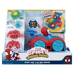 JAZWARES ΟΧΗΜΑ SPIDEY 15CM ΜΕ ΗΧΟ ΚΑΙ ΦΩΣ 00201