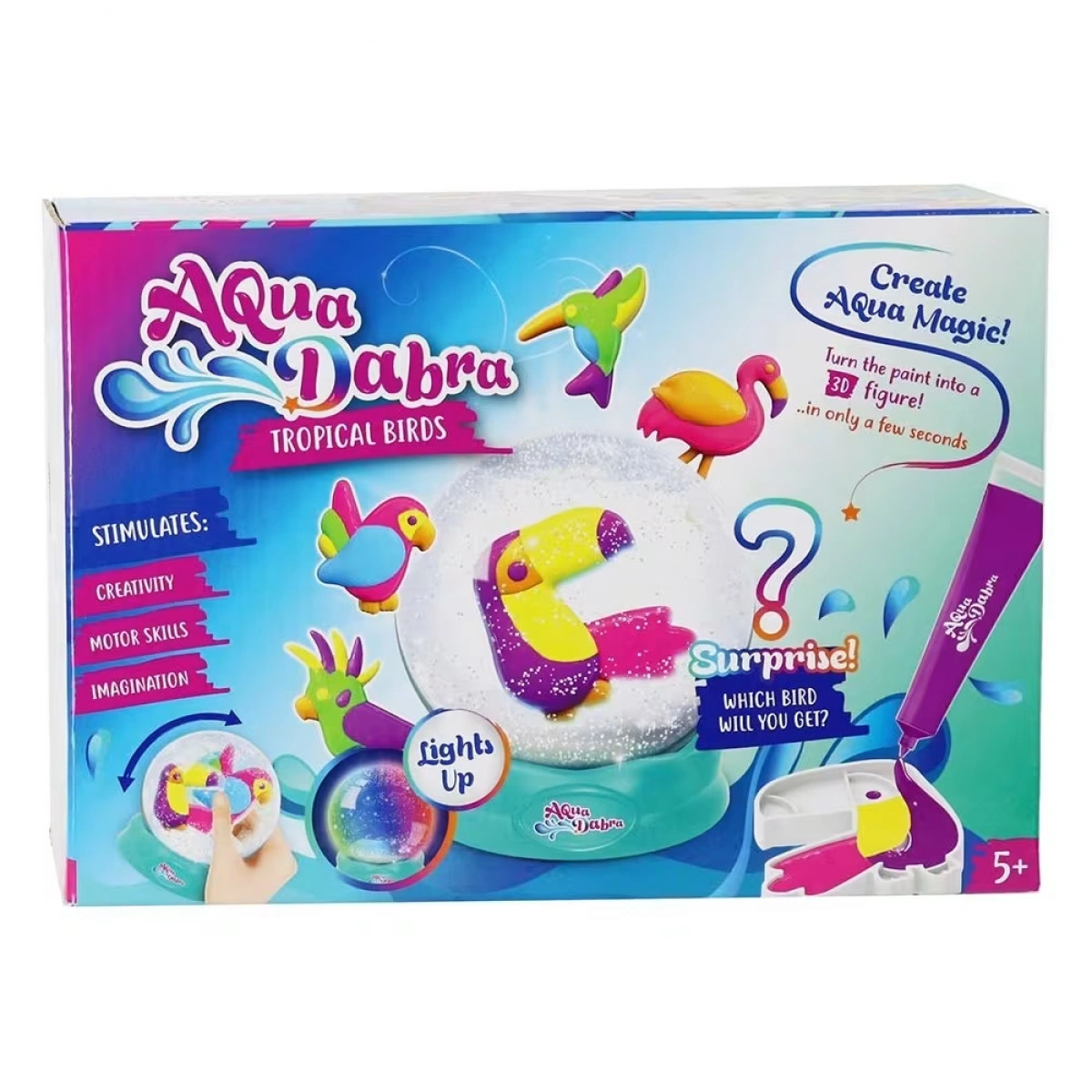 JAZWARES MINI ΕΝΥΔΡΕΙΟ 8ΤΕΜ. AQUADABRA ΤΡΟΠΙΚΑ ΠΟΥΛΙΑ FST00322