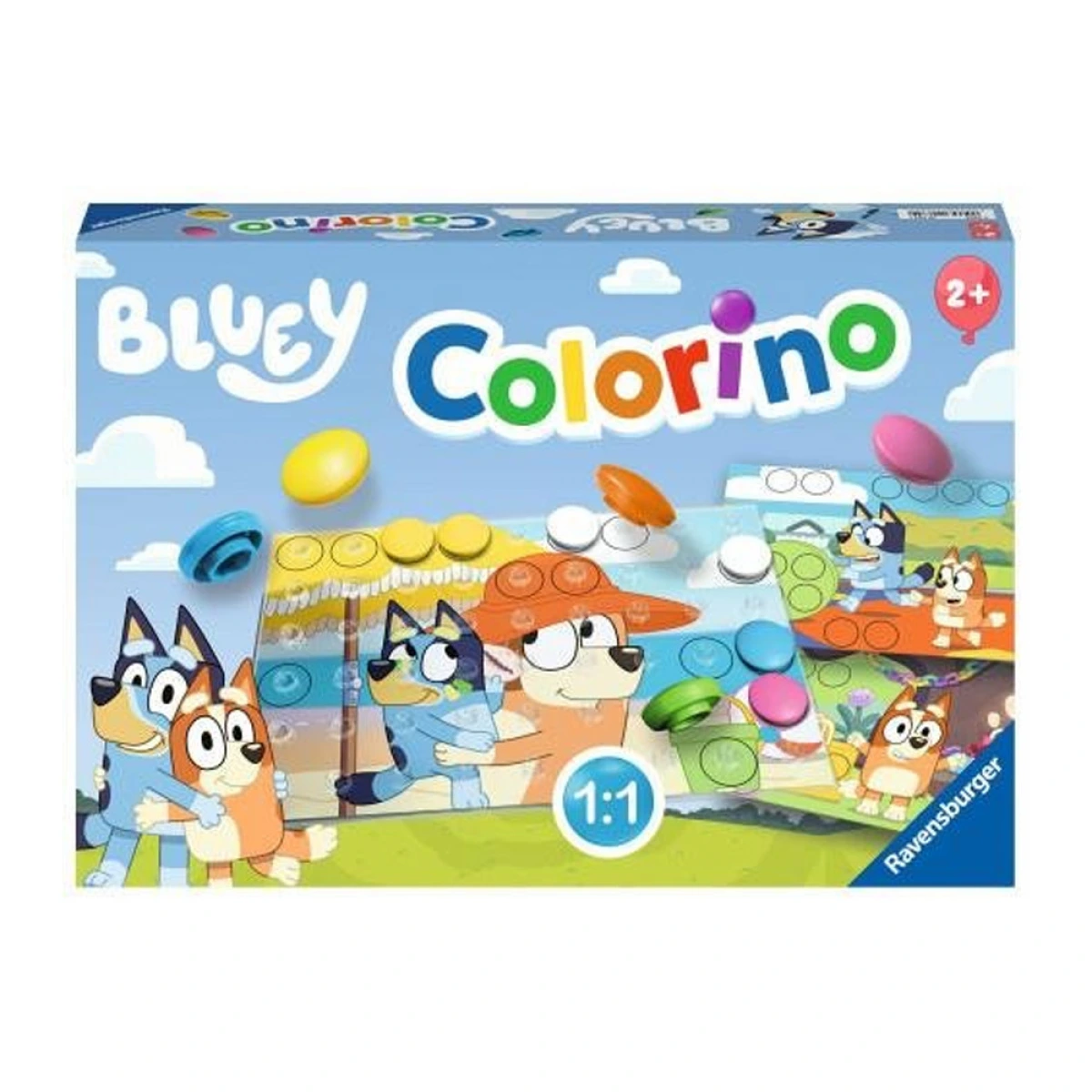 RAVENSBURGER ΕΠΙΤΡΑΠΕΖΙΟ COLORINO BLUEY  22684
