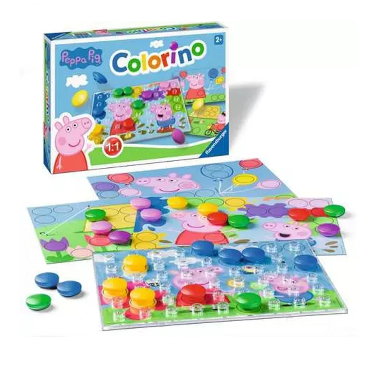 RAVENSBURGER ΕΠΙΤΡΑΠΕΖΙΟ COLORINO PEPPA PIG 20892