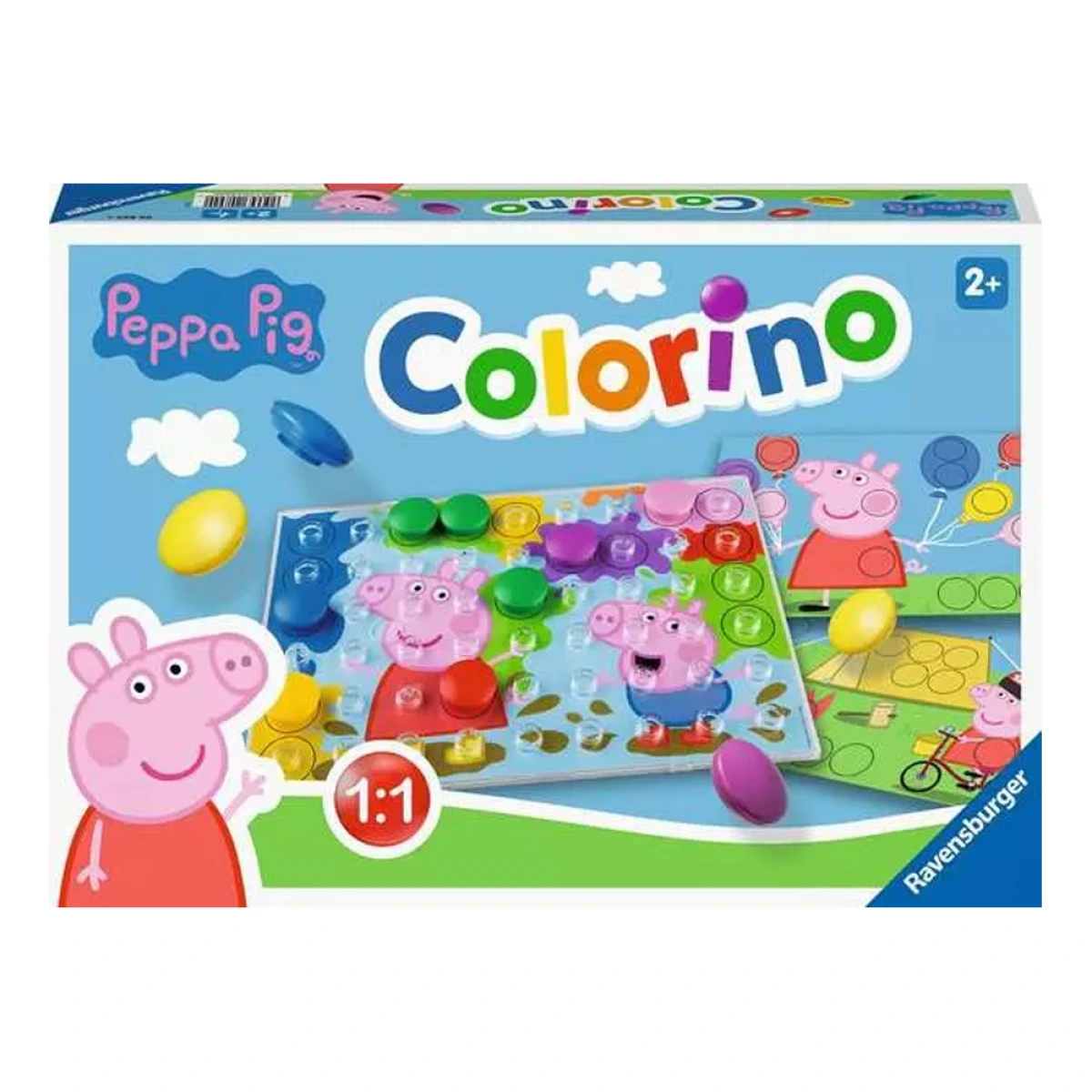 RAVENSBURGER ΕΠΙΤΡΑΠΕΖΙΟ COLORINO PEPPA PIG 20892