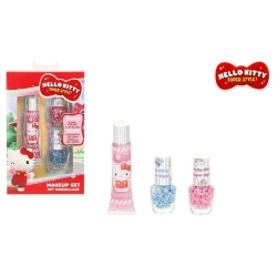 JOHN HELLAS MAKE UP ΣΕΤ ΟΜΟΡΦΙΑΣ HELLO KITTY ΒΕΡΝΙΚΙΑ ΚΑΙ LIP GLOSS 77558