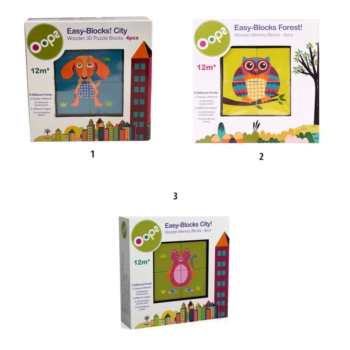 JOHN HELLAS EASY BLOCKS FOREST & CITY 49112