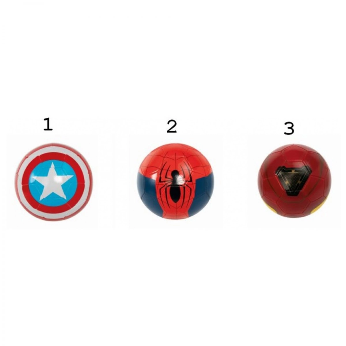 JOHN HELLAS MARVEL SOCCER BALL 22 CΜ (3 DESIGNS) 52121