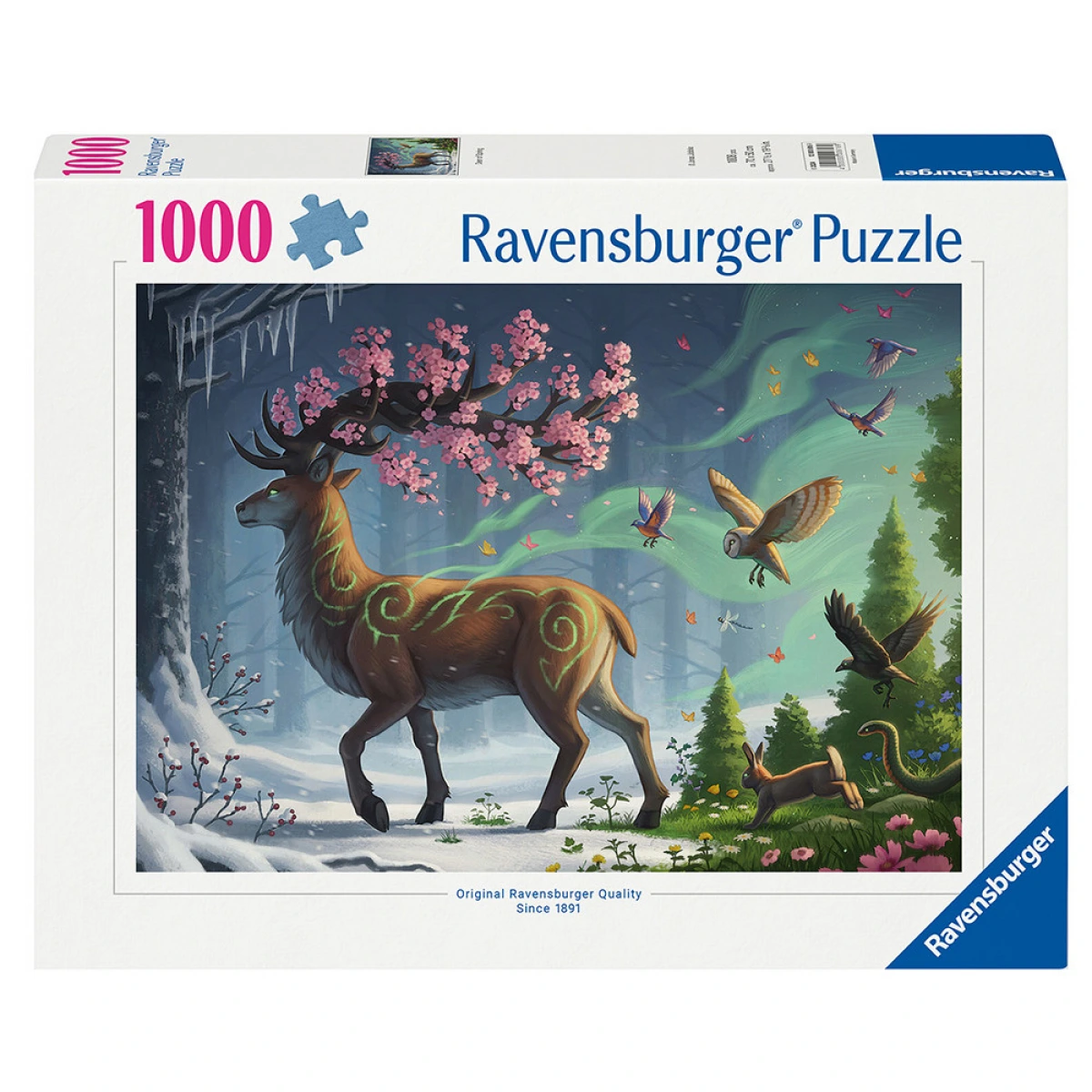 RAVENSBURGER ΠΑΖΛ 1000ΤΕΜ. ΕΛΑΦΙ 12000616
