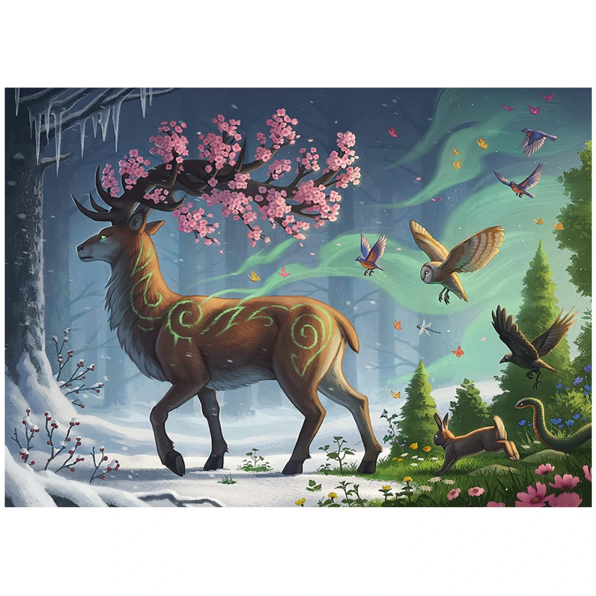 RAVENSBURGER ΠΑΖΛ 1000ΤΕΜ. ΕΛΑΦΙ 12000616