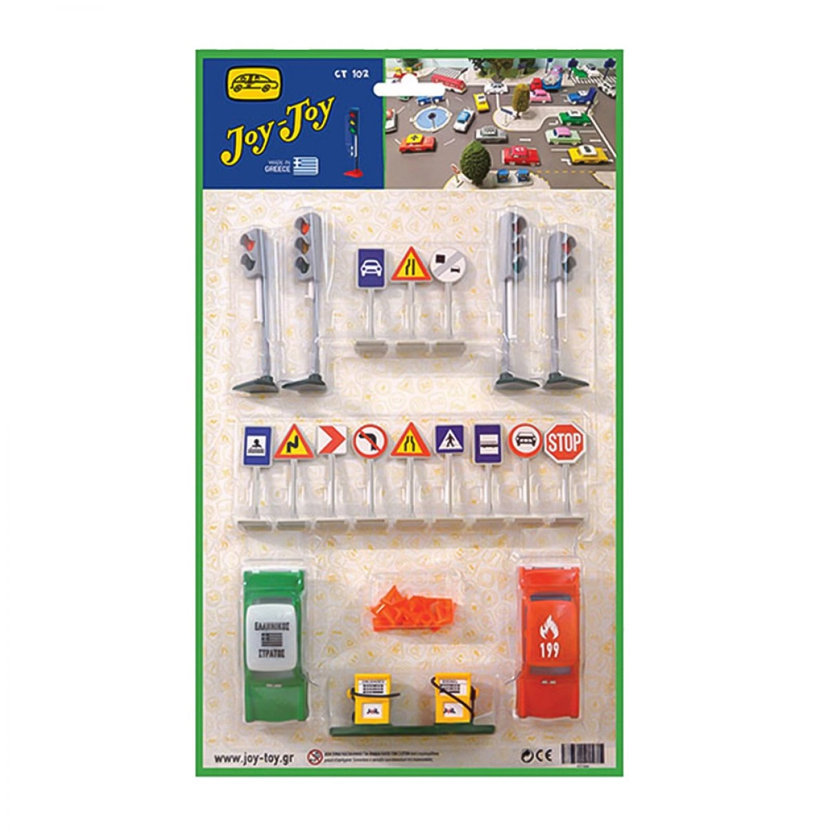 JOY-TOY CITY 102 - ΣΕΤ BLISTER CT102