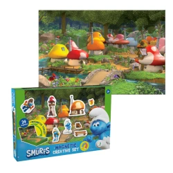 JUST TOYS THE SMURF MAGNETIC GAME 200627