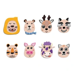 JUST TOYS MAGNETIC FACES ANIMALS 200209