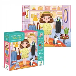 JUST TOYS MAGNETIC DRESS UP FASHION GIR 200243