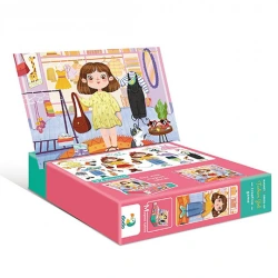 JUST TOYS MAGNETIC DRESS UP FASHION GIR 200243