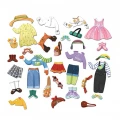 JUST TOYS MAGNETIC DRESS UP FASHION GIR 200243
