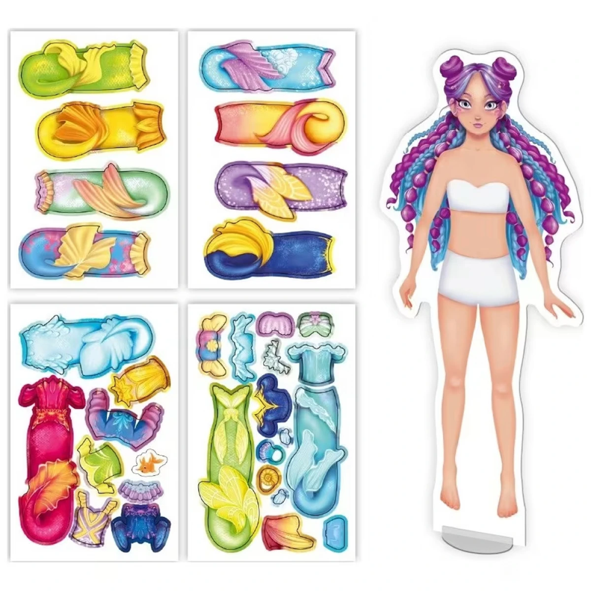 JUST TOYS ΜΑΓΝΗΤΙΚΟ ΠΑΙΧΝΙΔΙ DRESS-UP ΓΟΡΓΟΝΑ 200314