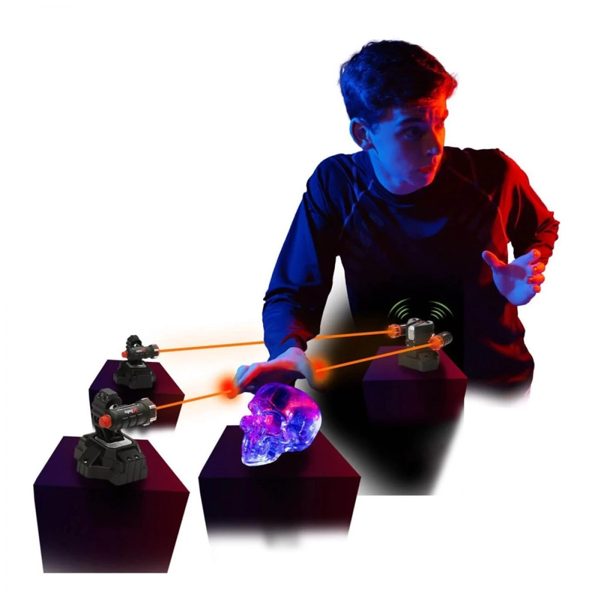 JUST TOYS SPY X LAZER TRAP ALARM 10278