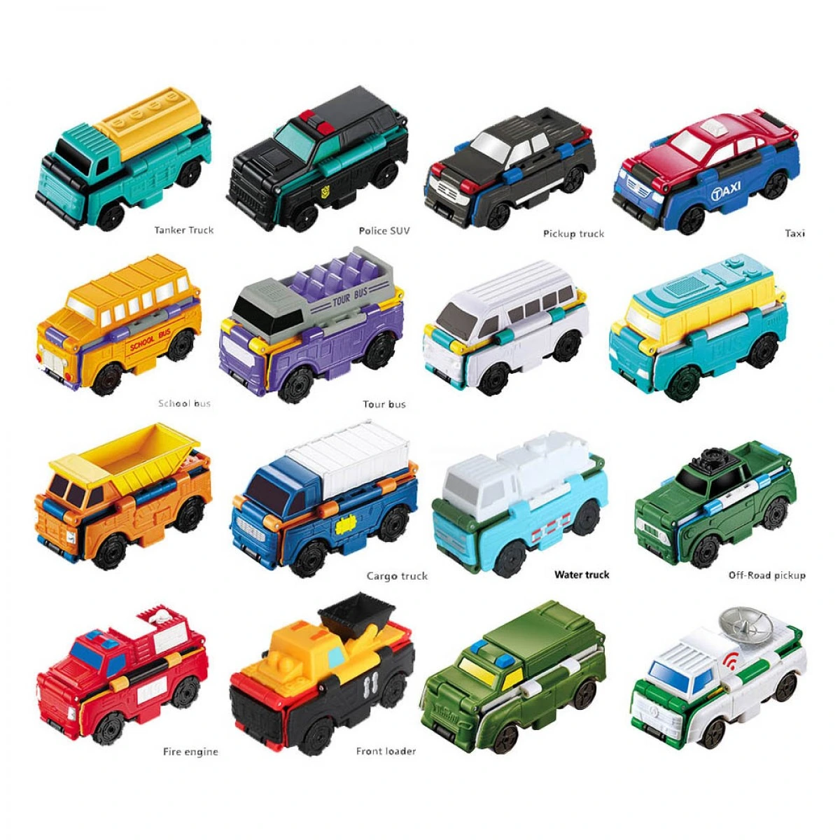 JUST TOYS FLIP CARS 463875
