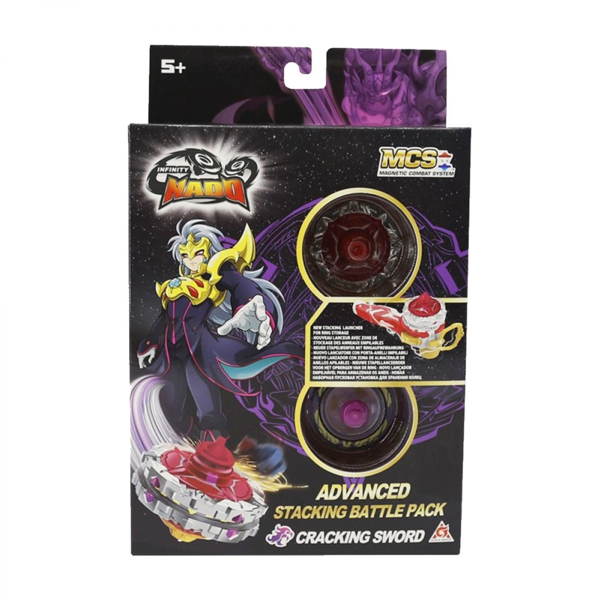 JUST TOYS INFINITY NADO V STACKABLE-ADVANCED EDITION 634300H (634301H-634303H-634304H)