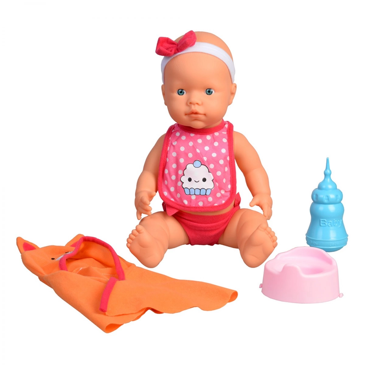 JUST TOYS BABY CURIOSETE WITH A BATHROBE 19512