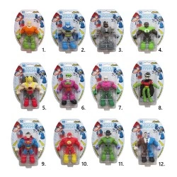 JUST TOYS MONSTERFLEX DC SUPER HEROES ASST. 0166